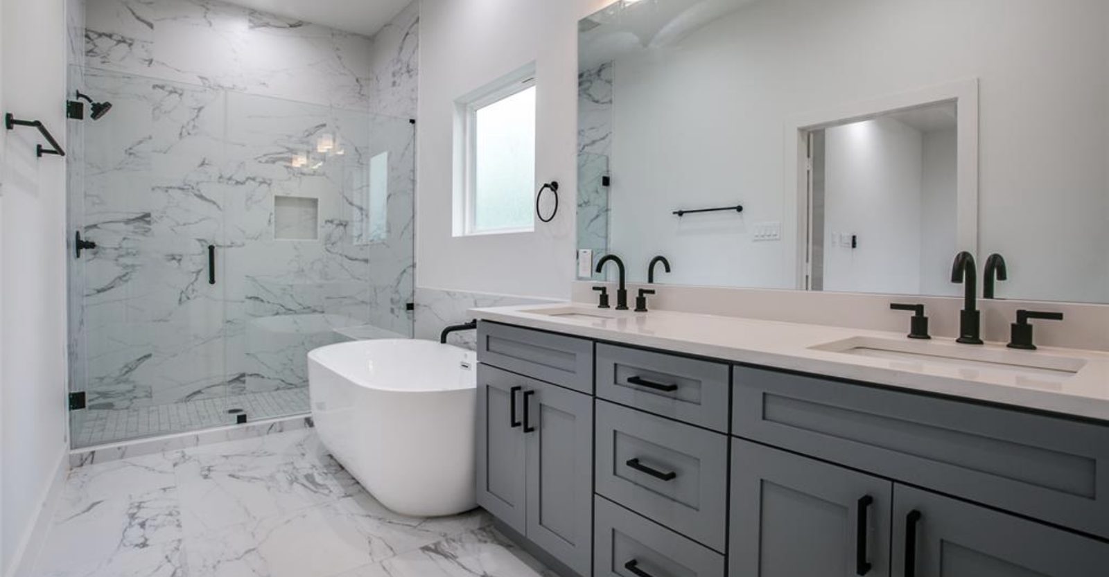 Second new home bathroom